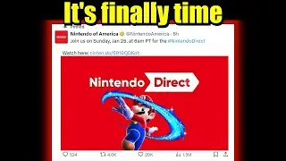 video ends when nintendo direct is announced [Reupload]