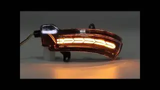 Dreamseek LED Rearview Side Mirror Light for Suzuki Swift 2017 2018 2019 2020 Turn Signal Clear Lens
