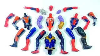 AVENGERS SUPERHERO..SPIDERMAN MILES MORALES vs ANT MAN vs SPIDERMAN vs THANOS.. 