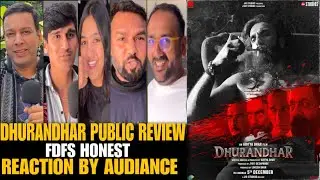 Dhurandhar Fdfs Honest Public Review ! Dhurandhar Public Talk ! Sid Cinema
