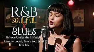 【R&B Soul x Blues】Echoes Under the Midnight Lamp &ndash; Lonely Blues Soul  Old Jazz Bar