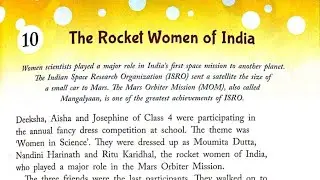 The Rocket Women Of India Class 4 In Hindi | Ratna Sagar | Focus English | Chapter 10