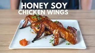 Honey Soy Chicken Wings (AMAZING Chicken Wings Recipe!)