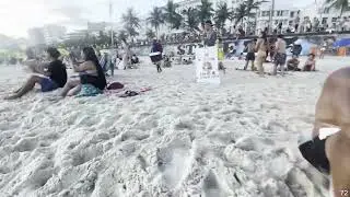😱 2KM OF PERFECT WAVES! | IPANEMA BEACH WALK 4K HDR | BRAZIL 2025