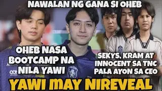 OHEB NASA BOOTCAMP NA NILA YAWI AYON SA KANYA! SEKYS, KRAM AT INNOCENT SA TNC DAW AYON SA CEO
