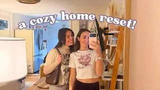 a cozy new year home reset (decluttering, painting & decorating our home for 2026)