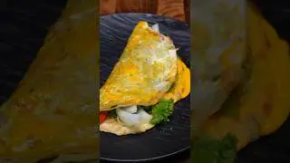 🔥 5-Minute Potato Egg Wrap: Low Calorie & HIGH PROTEIN Breakfast! #cooking  #asmr
