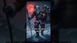 🔥Evil Santa - एक सच्ची कहानी🔥Horror Story in Hindi | Horror stories | Horror Christmas | #horror #ai