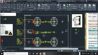 4-7 المحاضرة الرابعة في تصميم hvac على برنامج الكاد AutoCAD حساب external estatic pressure (esp)