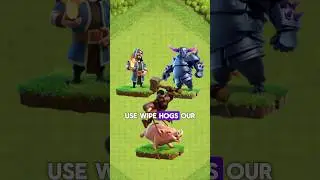 Townhall 10 WiPe Hogs (without heroes) #clashofclan #coc #shortvideo #attackstrategy #th10 #music