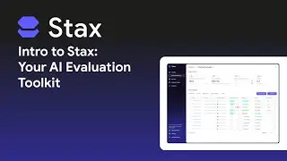Evaluate your AI with Stax