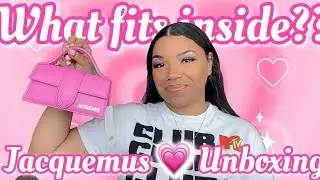 Luxury Unboxing | Jacquemus Le Chouchou Le Bambino Handbag | Devon Antoine