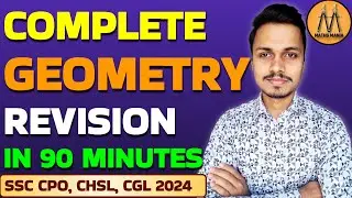 GEOMETRY COMPLETE REVISION | SSC CPO , CHSL, CGL 2024 | ABHISHEK RAI SIR | MATHS MANIA