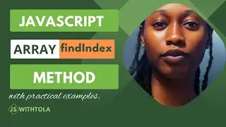 How to use the javascript array findIndex method  with detailed example.