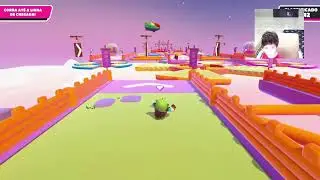 Murilaogamer jogando Fall guys modo f&aacute;cil