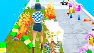 Beauty Race! 👗 🏁 All Levels Gameplay Android, IOS #18 🎮