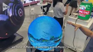 creative LED sphere display appeared at InfoComm USA, Attention from the media