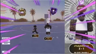 I GOT MY LOGO AND MY 99 OVERALL IN THE NEW REC | Simple Basketball
