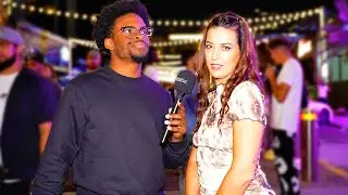 Adult Actress Vicky Banxx Tells Me Her Type! | Public Interview