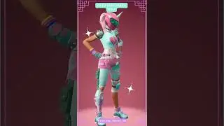 #Fortnite Style ✔ Pastel Brite Raider Style 👕