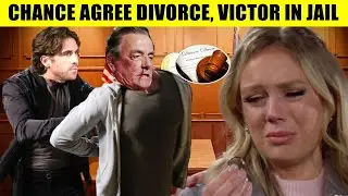 CBS Young And The Restless Spoilers Chance signs Abby's divorce papers, he'll put Victor in jail