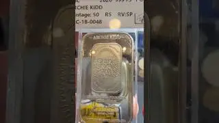Archie Kidd Tribute 1 oz Silver Bar#shortvideo #shortsfeed #shorts