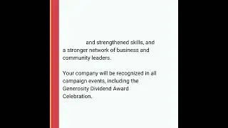 Loaned Executive Program 2023