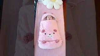 This anti-startle sleeping bag is really useful. It can be used as a blanket for newborn #shorts