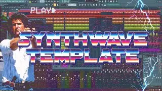 Missed Party - FL Studio Synthwave Template Project flp. Download