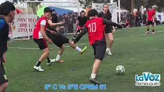 La Voz TV - F&uacute;tbol mixto: 5&deg; C Vs 5&deg; E CPEM 51