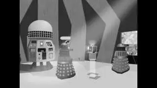 Mission to the Unknown, animated reconstruction, Dalek control room scene