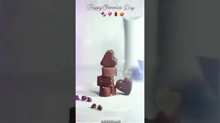 Happy Chocolate Day WhatsApp Status #chocolate day #valentine day #2021 #trending #bhushancreation