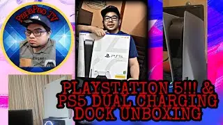 PS5 and PS5 Dual Charging Dock Unboxing - Tagalog - Filipino - PapaPao TV
