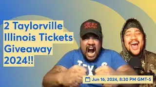 Giving away 2 Ryan Upchurch Tickets to Taylorville Illinois!!!!