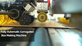 Carton Box Machine BM2508-Plus Aopack Best Seller Designed for Short Run Boxes Production