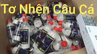 Giới Thiệu Bột Tơ Nhện Câu Cá Made in Thailand & Pin Đũa Câu Đêm CR425 3V