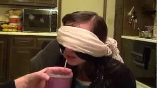 Rihana's Blind Folded Taste Test!!!!