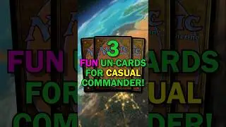 3 GREAT Un-Cards to Add to Commander Decks!