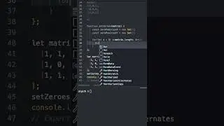 Set Matrix Zeroes - LeetCode 73 - JavaScript