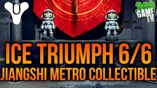 Destiny Rising Jiangshi Metro Collectible #6 - Ice Museum Triumph 6/6 - City Wall Puzzle Solution