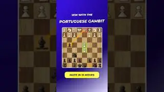 Crush 1. e4 in 15 Moves with the Portuguese Gambit