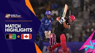 Afghanistan v Canada | Match Highlights | Men's T20 World Cup 2026