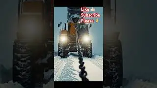 Snow accident ❄️ JCB rescue 🚜 full power, smoke, cinematic #youtubeshorts #youtubecreator #jcb