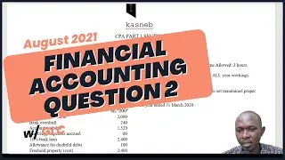 CPA FINANCIAL ACCOUNTING AUGUST 2021  Q2