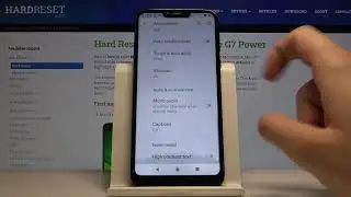 How to Activate High Contrast Text on Motorola Moto G7 Power - Manage Display Settings