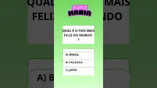 QUIZ MANIA    CURIOSIDADES COM CHARADINHAS  #quiz #charadas  #shortsviral CURIOSIDADES INACREDIT&Aacute;VEL
