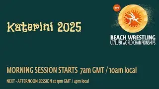 Ring A | 2025 U17 Beach Wrestling World Championships Katerini (GRE)