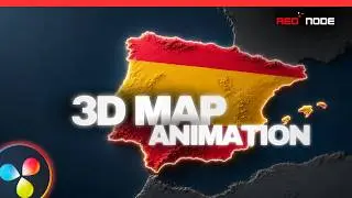 3D Map Animation in DaVinci Resolve 21 Full Tutorial