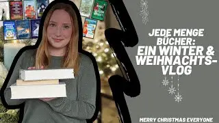 WINTER LESE VLOG ❄️📚 • Countdown bis Weihnachten: Winterliche Lesetage & Weihnachtszauber 🎄