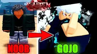 Going From Noob To SORCERY RESTRICTION Gojo Satoru In KAIZEN...(Roblox)